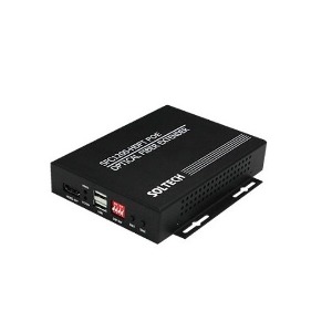 [SOLTECH] 솔텍 SFC1200-HDFT POE (RX) 수신기 광 링크 컨버터 HDMI 익스텐더