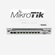 [MikroTik] 마이크로틱 CCR1009-7G-1C-1S+PC VPN 라우터 /방화벽 Router /산업용/ 10G 코어라우터