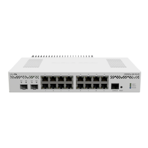 [마이크로틱] MikroTik CCR2004-16G-2S+PC 16포트+10G SFP+ 포트 2  라우터 /방화벽 Router /산업용 /코어라우터
